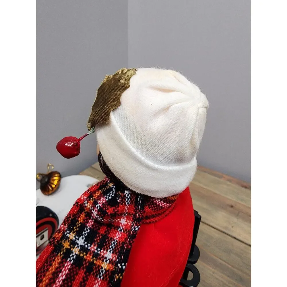 Vintage 1986 BRINN'S Collectible Edition Christmas Caroler Dolls Figurine Set